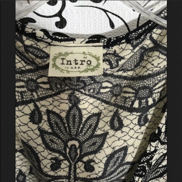 Fancy Cream & Black Romper (Medium) - Picture 5 of 5